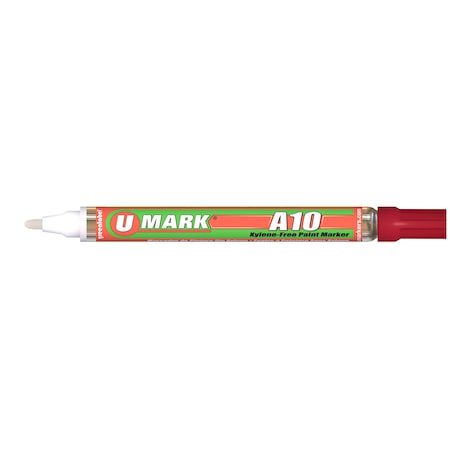 U-Mark A10 Paint Marker Red 2mm 12/bx 10104